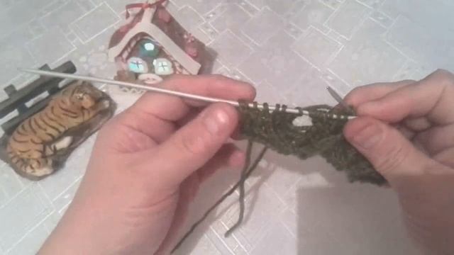 НЕОБЫЧНЫЕ РОМБЫ!!!Узор спицами