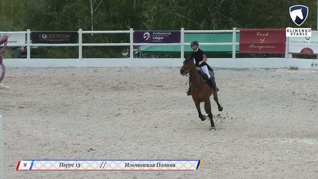 06.09.2020 г. Маршрут № 18. До 130 см. Лошади 6 - ти лет. Открытый класс. смотреть онлайн