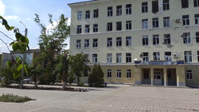 СЕВЕРОДОНЕЦК!!!! СТАРЫЕ РАЙОНЫ ГОРОДА.. Начало АВГУСТА. Обзор по улицам....