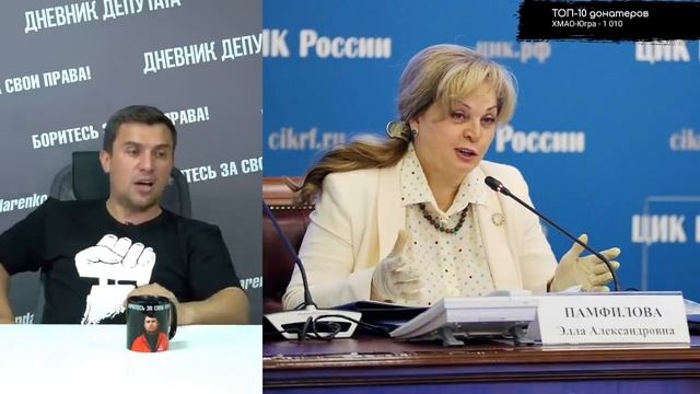 Грудинин подаст в суд на Эллу Памфилову | МНЕНИЕ БОНДАРЕНКО смотреть онлайн