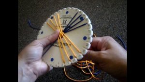 Плетеный браслет Кумихимо.