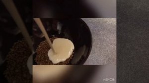 Греча с ряженкой (кефиром) на завтрак