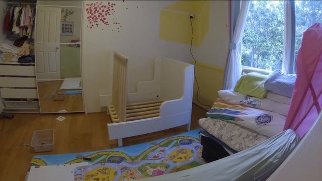 Disassemble IKEA BUSUNGE Children Extendable Bed Frame 2020 смотреть онлайн