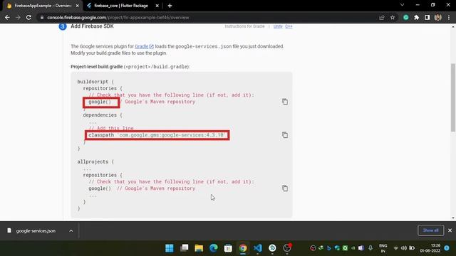 New Flutter + Firebase Course 2022 {PART 1} - Firebase Setup to Flutter application.