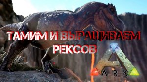 Ark Survival Evolved - РАЗВОДИМ РЕКСОВ|ВЫЖЖЕННЫЕ ЗЕМЛИ #Ark Survival Evolved