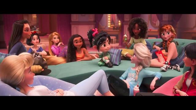 Все принцессы мультфильмов в одном месте. смотреть онлайн