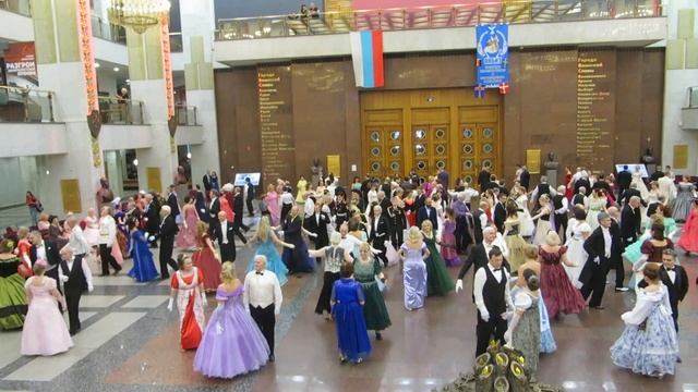 Ритмический вальс. Зимний бал на Поклонной горе 16.02.19 смотреть онлайн