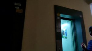 ? Лифт ЩЛЗ 2005 года, дизайн под лифт «Атлант» // Малая Бухарестская улица д. 5 корпус 2. (г. СПБ).