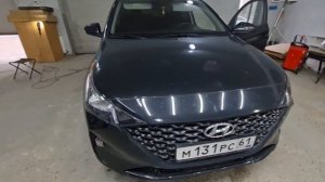 Hyundai Solaris 2020-2022 Led Птф в секцию Дхо. Солярис улучшение света WhatsApp 89281133186
