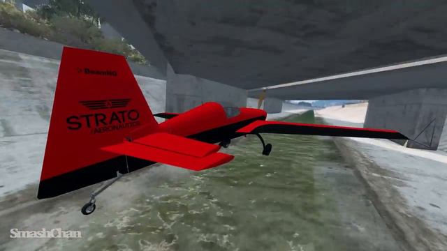 Airplane Crashes #29 - BeamNG DRIVE | SmashChan смотреть онлайн