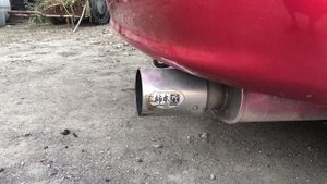 Спортивный выхлоп kakimoto на toyota celica