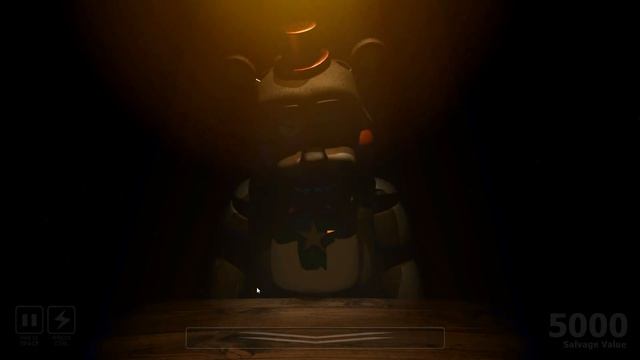 FNAF 6 - Lefty Animatronic Salvage (Freddy Fazbear's Pizzeria Simulator) (No Commentary)