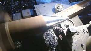 Точим конус дровокола на 1к62
