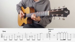 【TAB】All of Me - FingerStyle Jazz Guitar ソロギター【タブ】