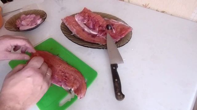 Как засолить красную рыбу, быстрый посол смотреть онлайн