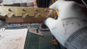 Начало сборки модели Звезда 3641 1/35 Немецкий средний танк "T-IV E"