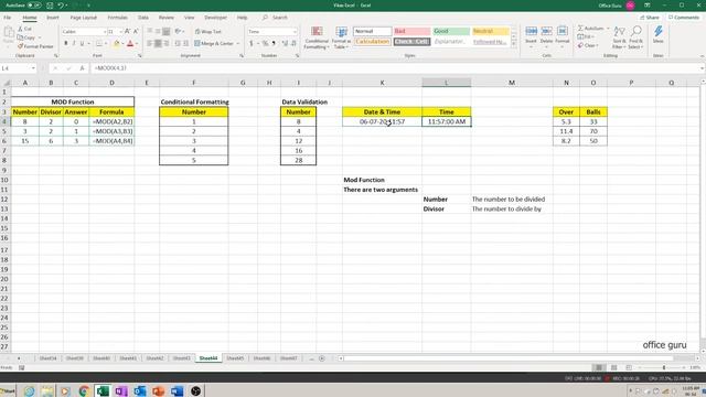 How To Use Mod Function in Excel? (Hindi Training)
