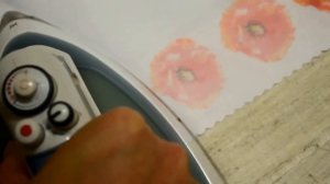 Мастер-класс - Как перевести рисунок  для вышивки  на ткань утюгом