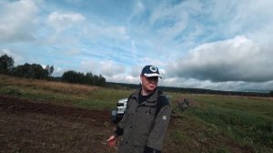 Плуг для Мини-Трактора Скаут в Работе