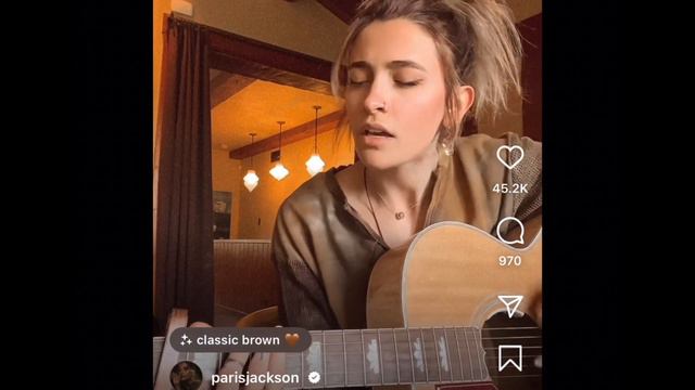 Paris Jackson River Of Dreams Acoustic Song February 2023 смотреть онлайн