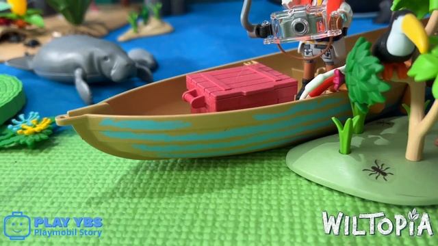 Playmobil Wiltopia Wilds Boat Adventure: Exploring the Manatees смотреть онлайн