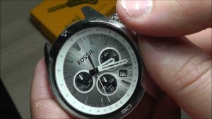Как разобрать часы Fossil CH 2592 ?