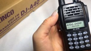 Рация Alinco DJ-A40 . Обзор функций
