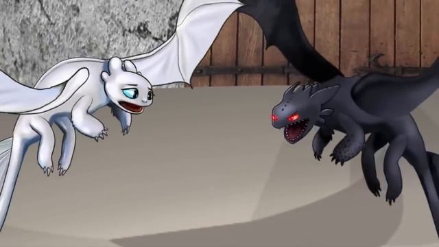 ?БЕЗЗУБИК VS ДНЕВНАЯ ФУРИЯ? Поссорились! БАТЛ ДРАКОНОВ? смотреть онлайн