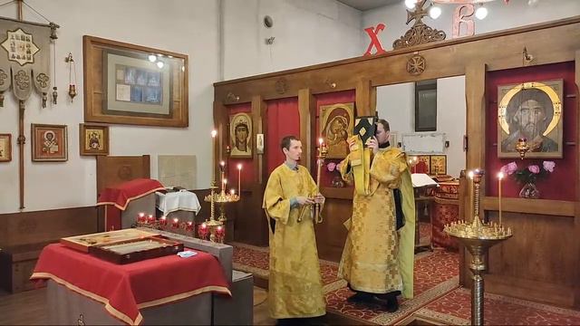 23.05.2022. Полиелейное богослужение. Равноап. Мефодия и Кирилла