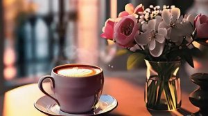 Relaxing Jazz Music Cozy Parisian Café Ambiance positivejazz backgroundmusic jazzmusic