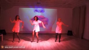 Salsa LA Кровавые медсестрички от учениц SalsaFlash.dp.ua 24.11.12