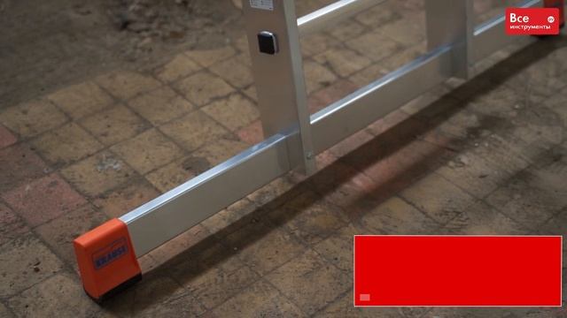 Обзор трехсекционной лестницы Krause TRIBILO