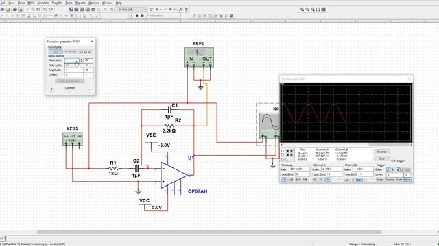 Improved Diffentiator Simulation and Frequency Response in Multisim смотреть онлайн