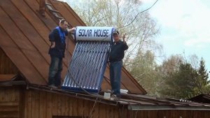 Солнечные водонагреватели сезонного типа