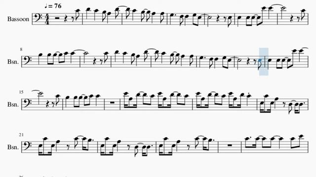 SUPER EASY Bassoon Sheet Music: How to play Unravel (Tokyo Ghoul) by TK смотреть онлайн