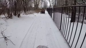 Мотороллер муравей с мотором от урала. Кардан, мост, мощь.