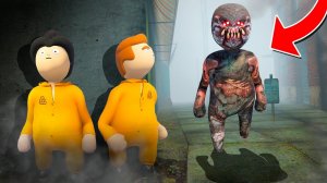 УЖАСНЫЙ SCP ИЩЕТ НАС! УКРЫЛИСЬ ЗА СТЕНКОЙ В ГОРОДЕ! УГАРНЫЕ ПЛАСТИЛИНОВЫЕ ПРЯТКИ В HUMAN FALL FLAT