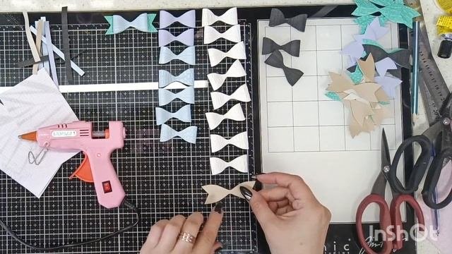 МК по изготовлению скрепочек с бантиками . #скрапбукинг