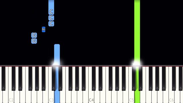 Talking TOM GOLD RUN - Music Theme song - EASY Piano tutorial смотреть онлайн