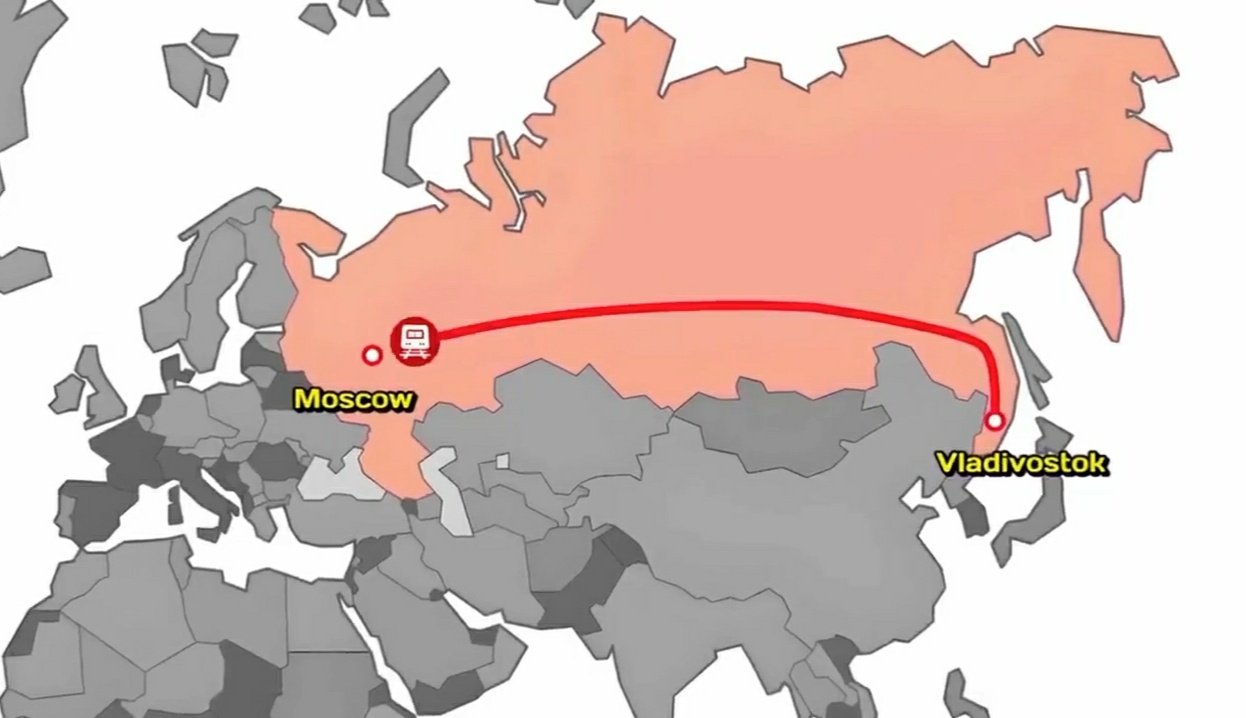 Иностранец СОВЕРШИЛ самую ДЛИНУЮ поездку на ПОЕЗДЕ! ИЗ Владивостока В Москву! # смотреть онлайн