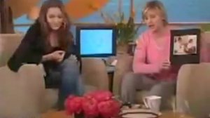 Angelina Jolie at The Ellen Degeneres Show for Alexander - 2004