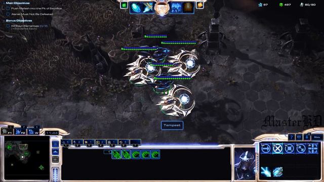 Starcraft II: Legacy of the Void - Brutal - Tal'darim - Mission 15: Rak'Shir C (No Units Lost) смотреть онлайн