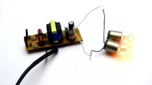 Блок питания из электронного трансформатора