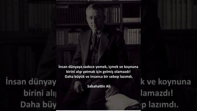 Sabahattin Ali...