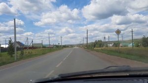 дорога через с.Асекеево,Оренбургской области лето 2022г
