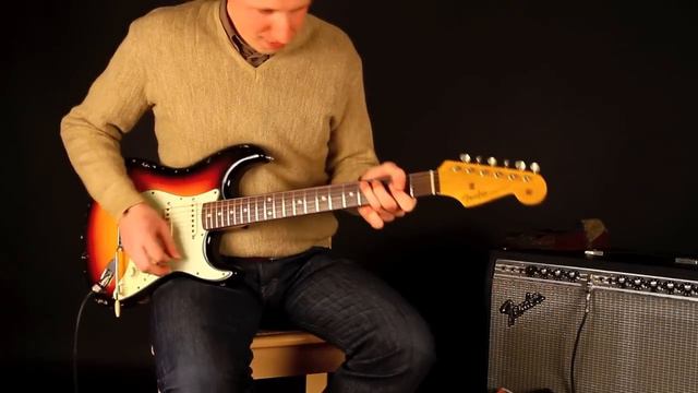 Fender Stratocaster 1960 '60 Relic Sunburst - sold- demo 3 смотреть онлайн