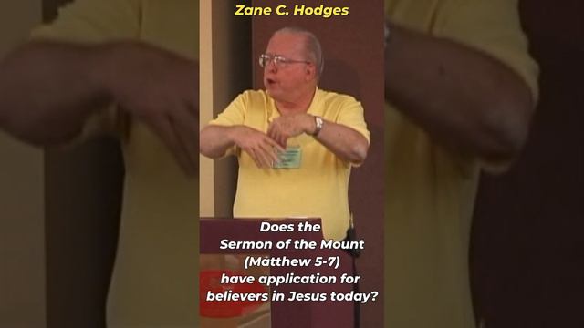 Does the Sermon of the Mount Have Application for Believers in Jesus Today? #dispensationalism