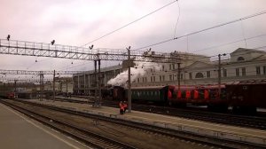 Паровоз победы прибыл в Екатеринбург в честь 70 летия победы