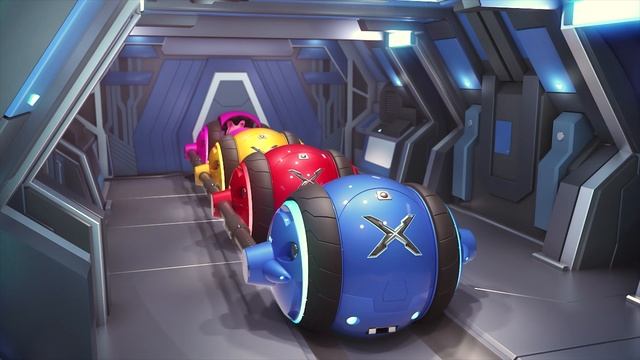 Минифорс X. 2 сезон, 5 серия. Ссора Вольта и Сэмми
