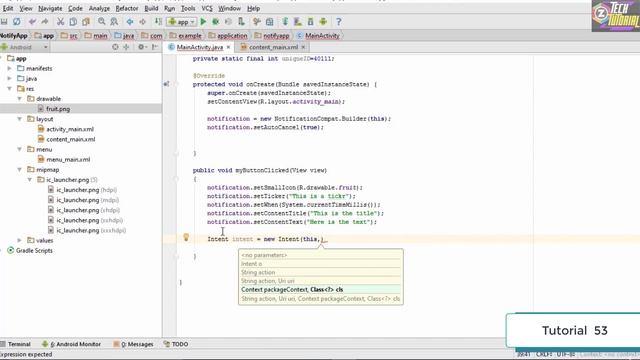 Create Custom Push Notifications in Android Studio | Custom Notifications App in Android смотреть онлайн
